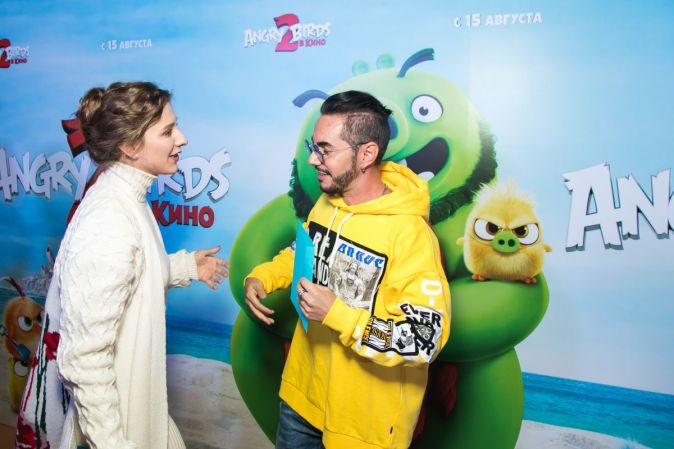 Премьера анимационной комедии «ANGRY BIRDS 2 В КИНО» в Москве